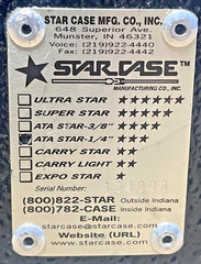 ATA Star-1/4″, Protective Case With Foam, Outside Dimensions (25x19x18)