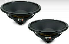 2x 18 Sound 12NDA520 12″ Neodymium Mid-Bass Speaker 450W 8Ohm Mid-Low Transducer