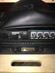 Pro Audio Sound System Crown Pro XLS1501 JBL-28 Shure ULXS4 Wireless Case