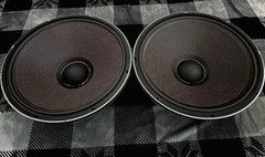 JBL–2245H—18”—VINTAGE PAIR OF REBUILT SUBWOOFERS—US SELLER