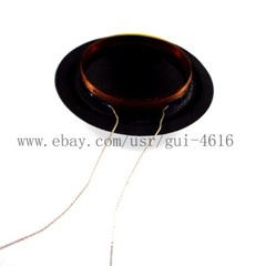 12x 1″ inch Dome Tweeters Voice Coil Black Silk Diaphragm Universal 25.4mm 4ohm