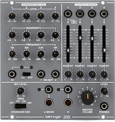 Behringer 305 EQ Mixer Output Eurorack Module System 100 20HP Gray New