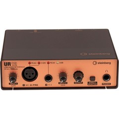 Steinberg UR12B PS Podcast Audio Interface, Microphone, Stand, Pop Filter, Cable