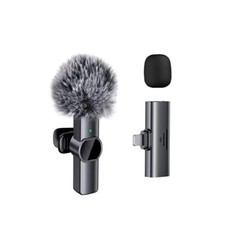Lavalier Microphone Wireless Audio Video Recording Mic For Android/iPhone