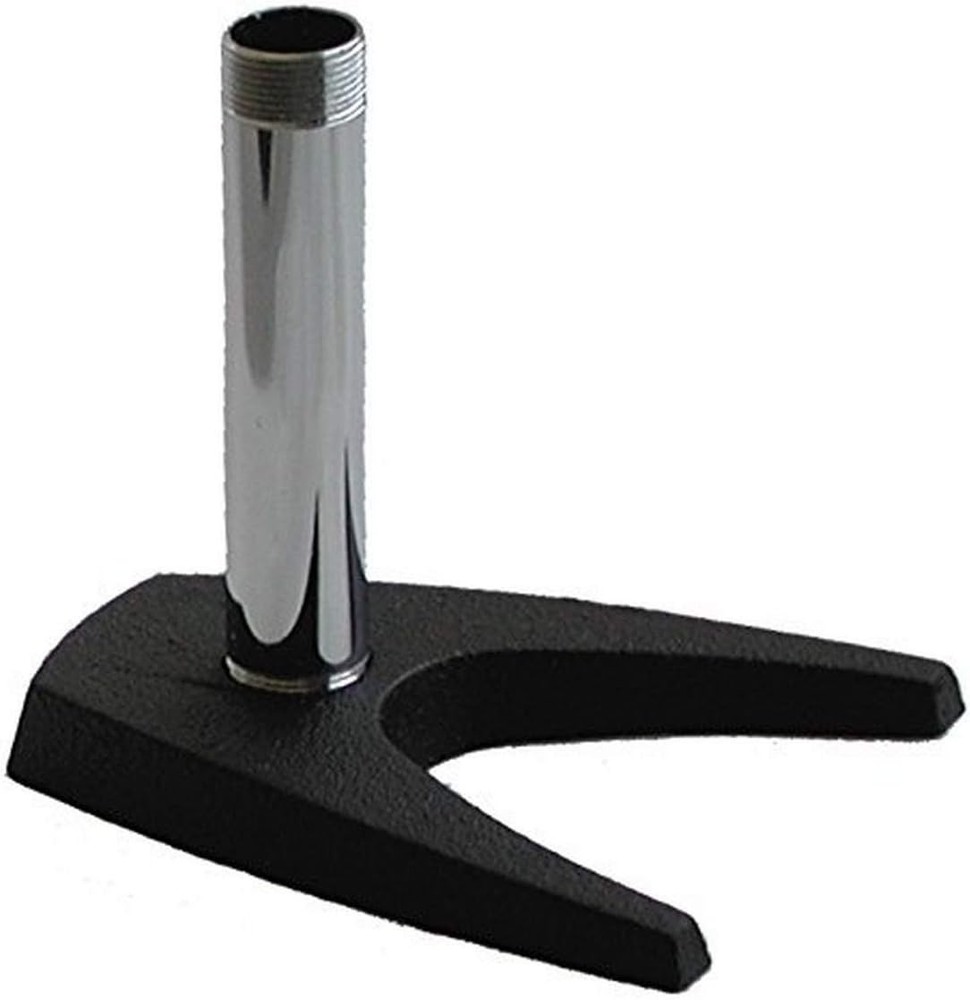 Audio2000’S AST4211 Desktop Microphone Stand with Cast-Iron U-Shaped Base