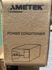 AMETEK PowerVar ABCG152-11 Power Conditioner 120V 2-Out 15A Ground Guard