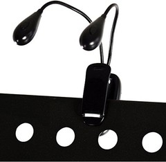 Music Stand Light/Led Book Reading Light/USB and Battery Operated…