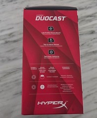 HyperX DuoCast – USB Microphone (Black) – RGB Lighting PC PS4 PS5 MAC
