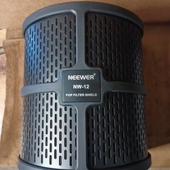 Neewer NW-12 Microphone Isolation Shield Pop Filter ONLY Open Box No Stand