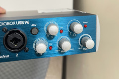PreSonus AUDIOBOX USB 96 2 Channel Audio MIDI Interface USED WORKING No cables