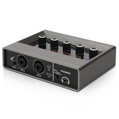 XTUGA USB Audio Interface for PC with Touch Model 16 bit/48 kHz, DSP Effect, …