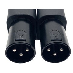 DMX to RJ45 Connector RJ45 Ethernet to 3-Pin XLR DMX Female & Male Adapter Set