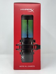 HyperX QuadCast S Condenser Wired Recording Microphone Podcasting Streaming