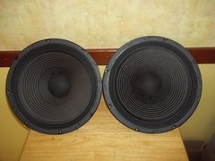 2-SLM 12″ 8 Ohm Speaker Acoustic Lab 86 122 08 Woofers for Crate Guitar Amp