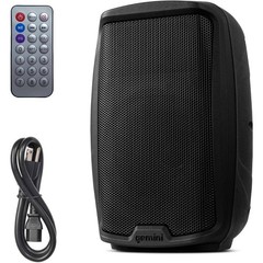 Gemini Sound AS-2110BT Active 10 Inch Woofer 1000W Watt DJ Monitor