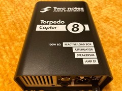 TWO NOTES CAPTOR 8 OHMS – ORIG BOX – DI, LOADBOX, SPEAKER SIM, ATTENUATOR