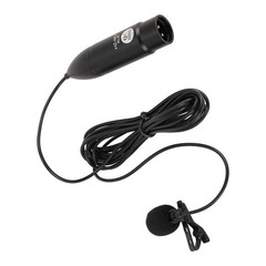 Clip On Lavalier Microphone For Speech Recording And Interviews Easy To Use