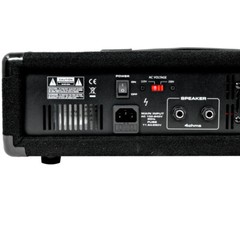 4 Channel 200 Watt Powered PA Head Mixer with Bluetooth Remote and Effects FX