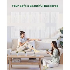Acoustic Panels Sound Absorbing Wall Decor Peel Stick Home Office Studio New