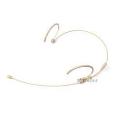 Microdot 4016 Headset Microphone For Audio Technica Wireless – Detachable Cable