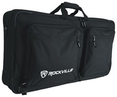 Rockville DC27 Padded DJ Bag Backpack Fits Akai Professional MPK249