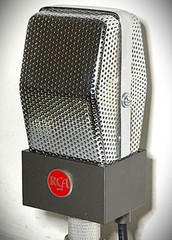 Gorgeous „RCA 74B Clone“ Ribbon Microphone w/RCA style stand, PRO sound (HEAR!)