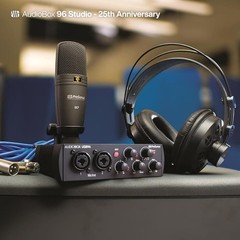 Professional Home Audio Recording Bundle with USB 96 Interface and Software
