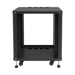 12U AV Rack Stand with Caster Wheels Network Stereo Recording Studio Rack – 2057