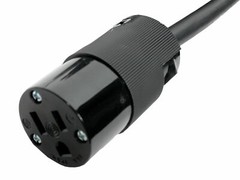 Power Cable 1 Edison Male to Fanout 3 Edison Female Connectors -3 ft – 12 AWG
