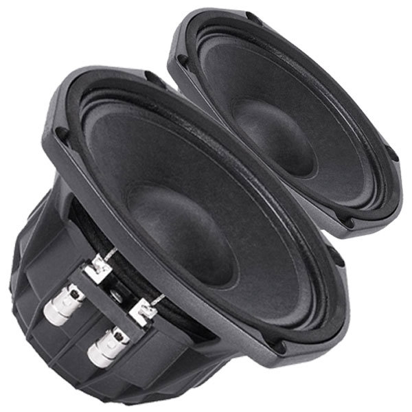 Pair Faital Pro M5N8-80 8ohm Neodymium 5″ 99dB SPL Midrange Line Array Speaker