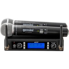 Gemini UHF6200M UHF Dual Handheld System 512537.5MHz 197881524067 RF
