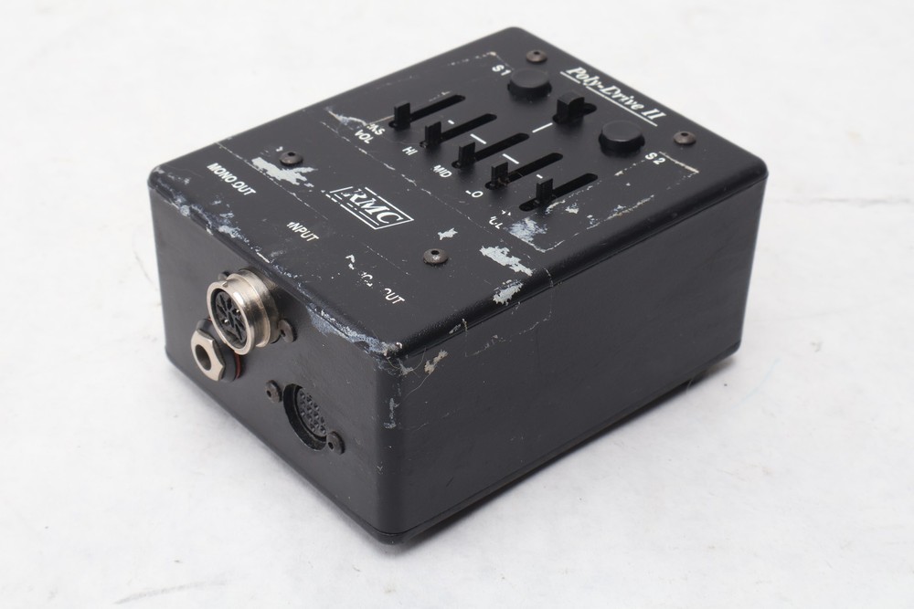 RMC Poly-Drive II Preamp Equalizer Guitar 6 7 8 String Pickup Processor Vintage