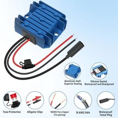 Starlink Mini 12V Adapter Power Cable, 12V/24V to 50cm femal plug power cable