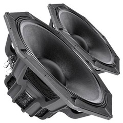 Pair Faital Pro 15FX560 8ohm Neodymium 15″ Woofer Midbass 1400W Octagon Speaker
