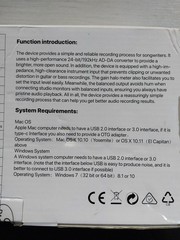 2i2 USB Audio Interface Podcast Recording 24-bit 192kHz USB-C Plug and Play