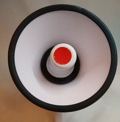 Pyle Compact Megaphone Speaker, Battery Operated, Siren Alarm Mode, Volume,PMP20