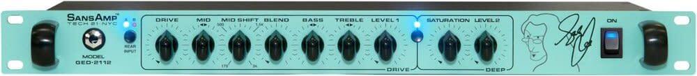 Tech 21 SansAmp Geddy Lee Signature – 1U Rackmount Pre-amp
