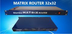 Mamba Audio MATRIX Router 32×32 Analog Matrix Switcher with Digital App control