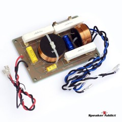 PAIR SL-12V2C 2Way 1.8Khz Pro Speaker Passive Crossover W Horn EQ, Bulb Protect