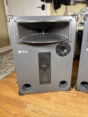 TOA 30-SD High-End 360W Loudspeakers – Made In Japan – Very Rare!