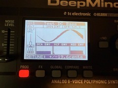 Used Great Condition Behringer DeepMind 6 37-Key 6-Voice Analog Synthesizer