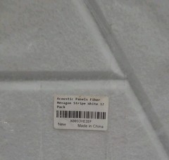 12 Pack Adhesive Acoustic Panels 3D Hexagon Acoustic Panels 14″ X 12″ X 0.2″