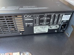 QSC PowerLight PL340 Professional Power Amplifier w/2 Channel @ 1,700 Watts Per
