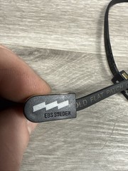 EBS Premium Flat Patch Cable 23.62 inches Black and Gold