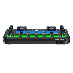 Sound Mixer Microphone Voice Changer For Broadcast Live Streaming Effect PC KTV