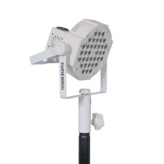 2 Prox Universal Compact Adapter Lighting M8 Mount for Speaker Stands – White