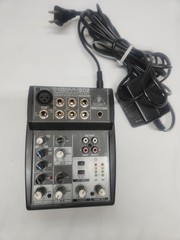 Behringer XENYX 502 Premium 5 Input 2 Bus Mixer Has Power Supply Included
