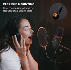 Audio Pro Professional Condenser Microphone New Open Box