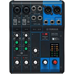 Yamaha MG06 6Channel Mixer