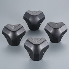 4X Polished Corner Protector for Luggage Trunks Flight Cases Box Edge 50*50*50mm